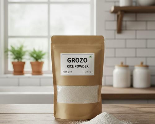 Rice Powder – Finely Milled White Rice Flour | 1000g | Gluten-Free & Vegan Cooking Essential img